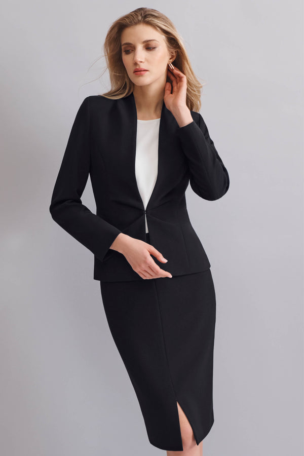 Business attire black clearance skirt