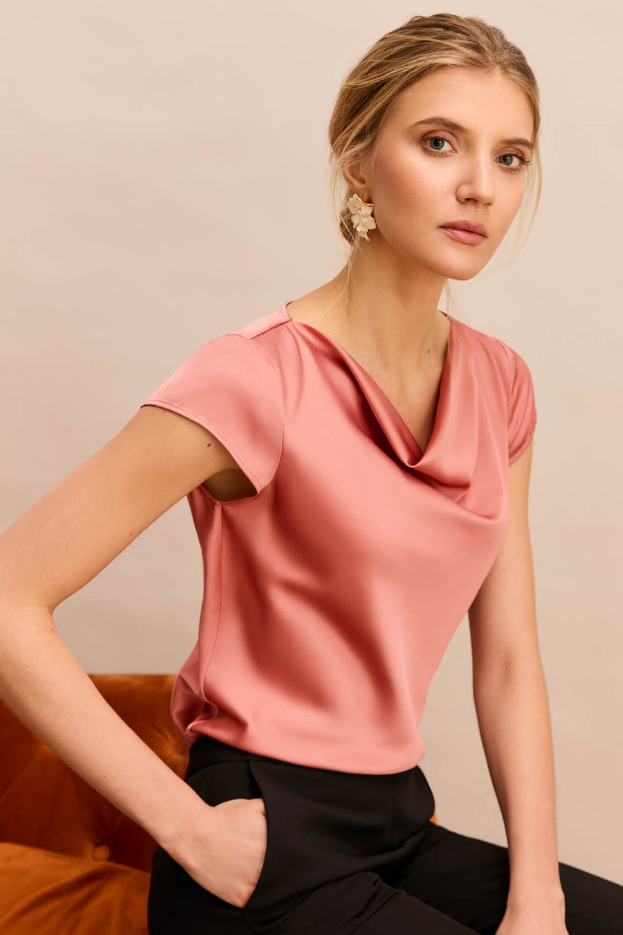 Mitford Pink Blouse