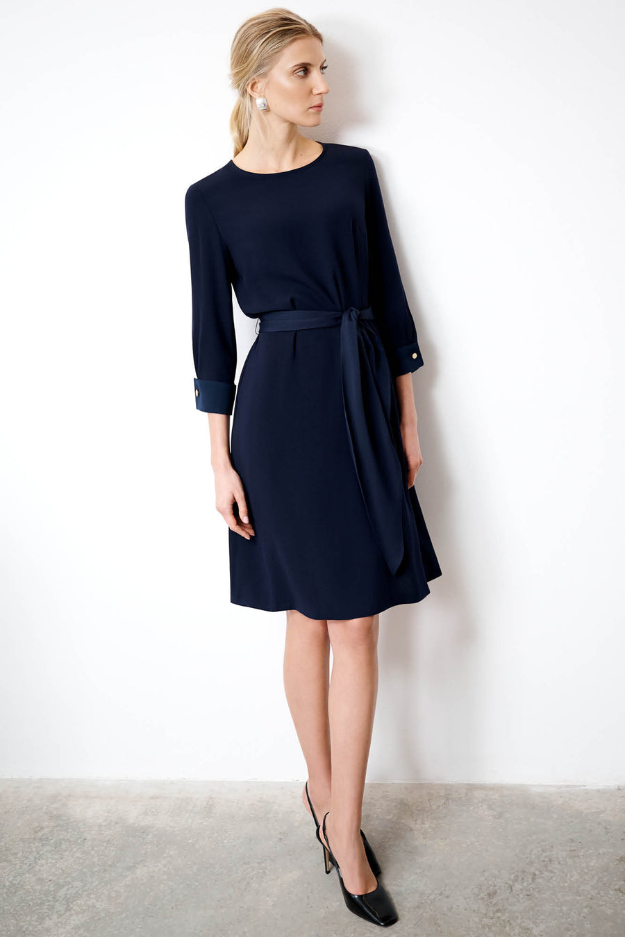 Granville Navy Dress